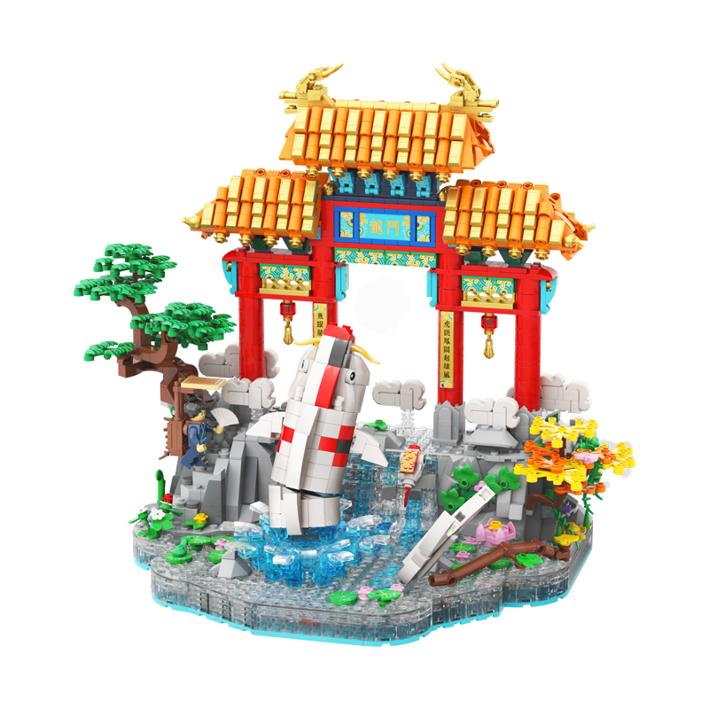 Carp Leaping Over the Dragon Gate
